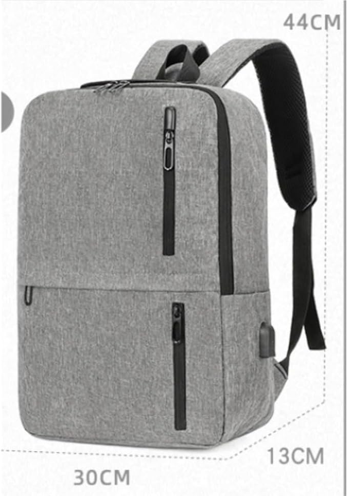 Men's Business Bag Set USB High Capacity Laptop Backpack Double Shoulder Bag USB ثلاث حقائب مع منفذ