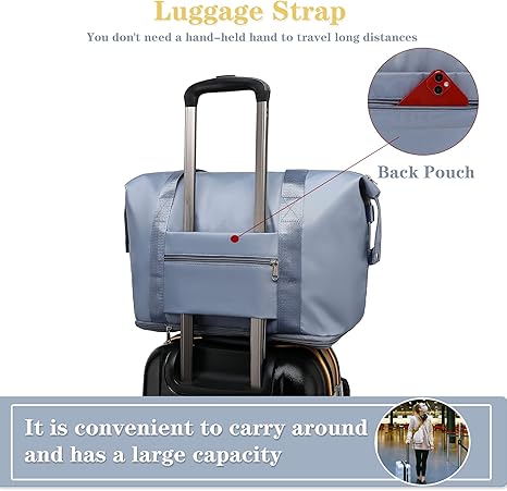 Sac femme élégant et pliable – Grande capacité et résistant à l’eau-حقيبة نسائية أنيقة قابلة للطي – سعة كبيرة ومقاومة للماء